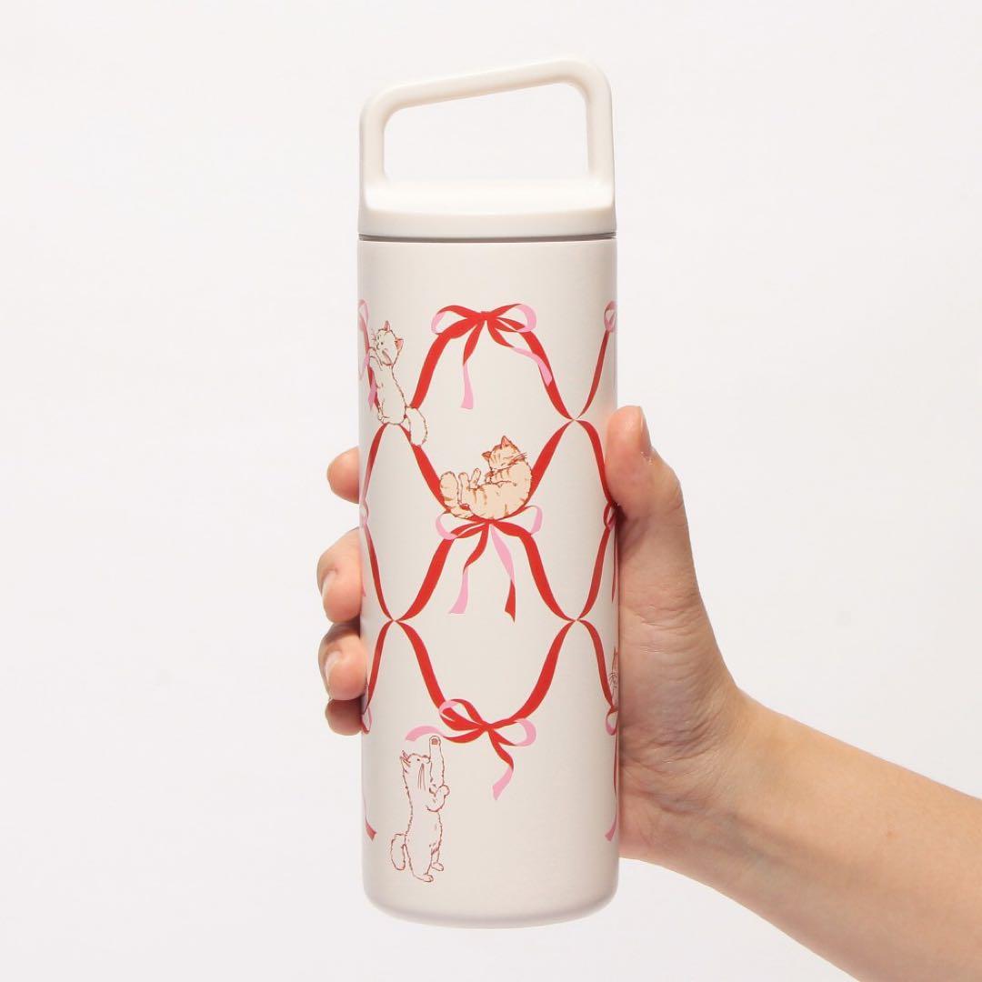 スタバ バレンタイン2025 ハンドルリッドステンレスボトル473ml