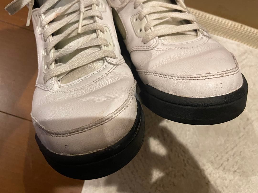 Air Jordan 5 ホワイト/パープル　　27センチ