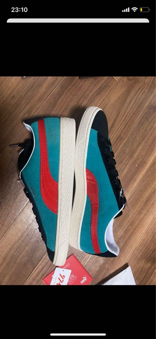 Puma スニーカー 青・黒・赤 size 27CM