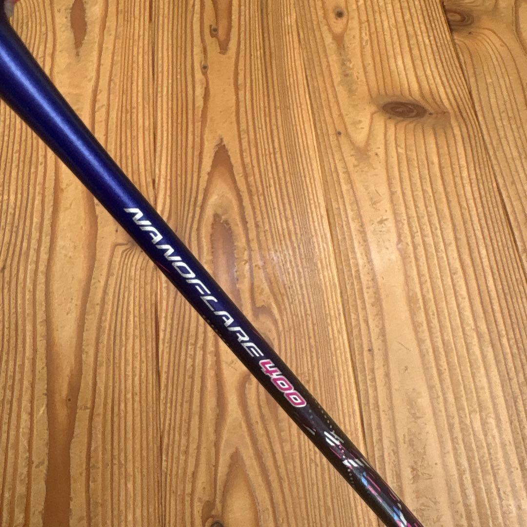 ヨネックス　ナノフレア400 パープル①