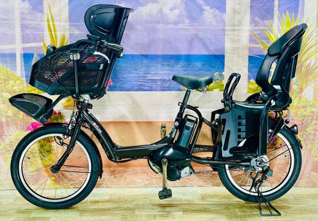 ヤマハパスキス⭐️人気モデル！子供乗せ電動アシスト自転車Y2687
