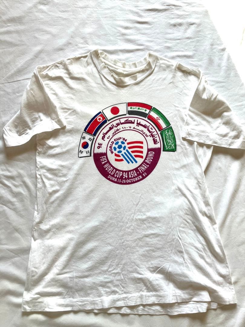 ドーハ　1993  　日本代表　カタール応援tシャツ