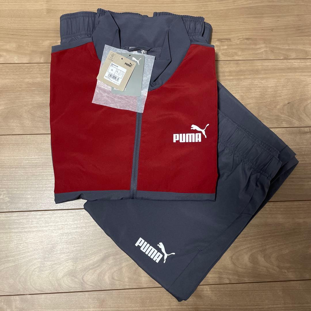【新品未使用】プーマPUMA ジャージ　上下セット　XL ウインドブレーカー