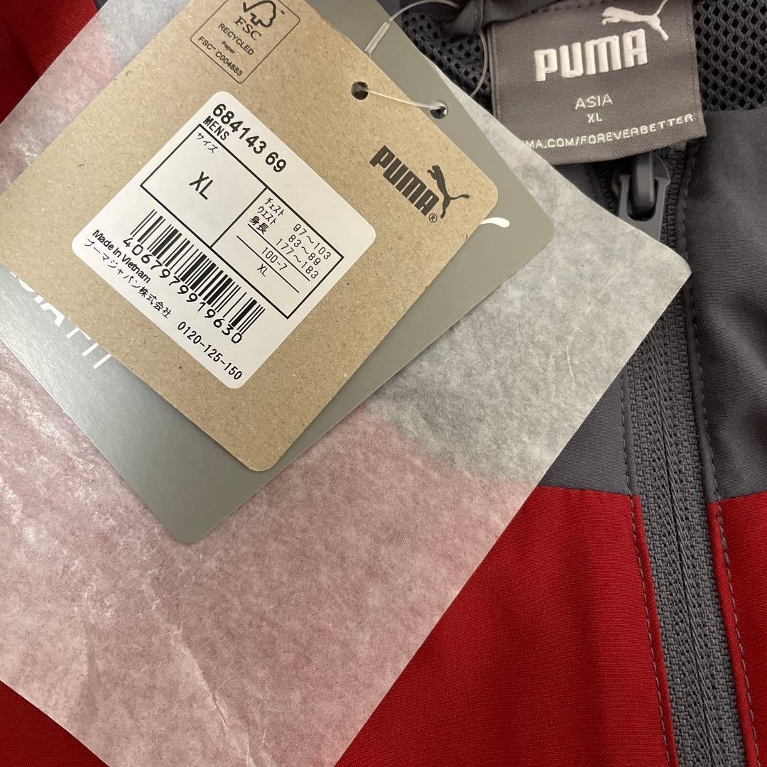 【新品未使用】プーマPUMA ジャージ　上下セット　XL ウインドブレーカー