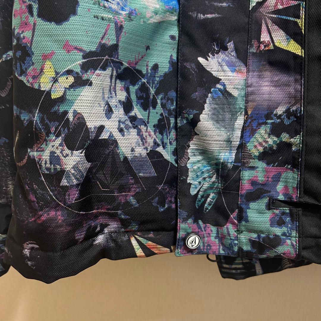 volcom ボルコム　スノボウェア　レディース　総柄　上下セット　Sサイズ
