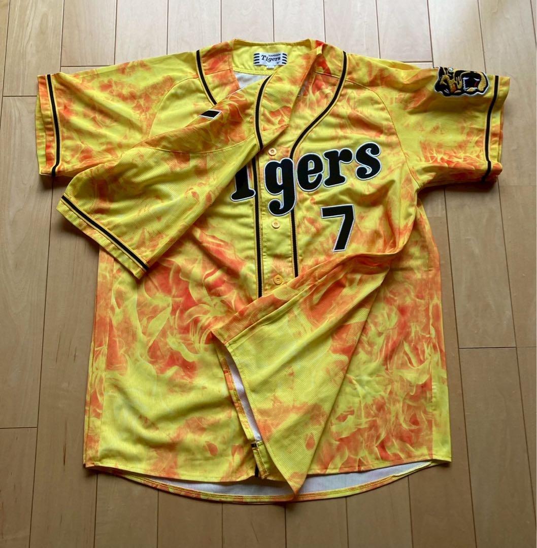 阪神タイガース　糸井選手　ユニフォーム　ウル虎の夏　2019　Oサイズ　#７