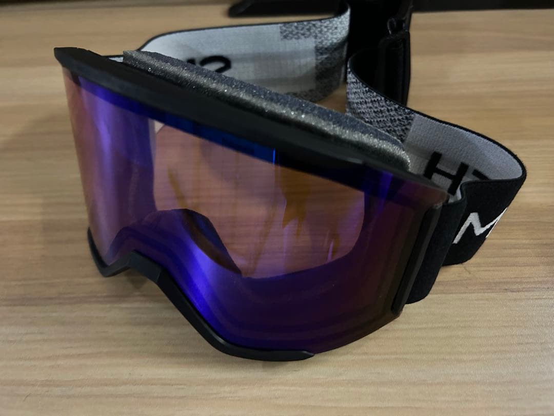 スキー・スノーボードアクセサリー SMITH SQUAD MAG Black cp Pro Phot Blue