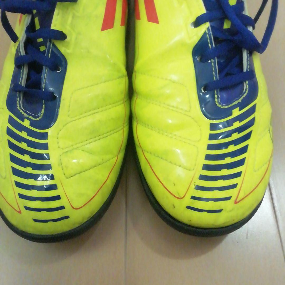 ★adidasアディダス F50 ターフトレシュー　27.5cm 蛍光イエロー★