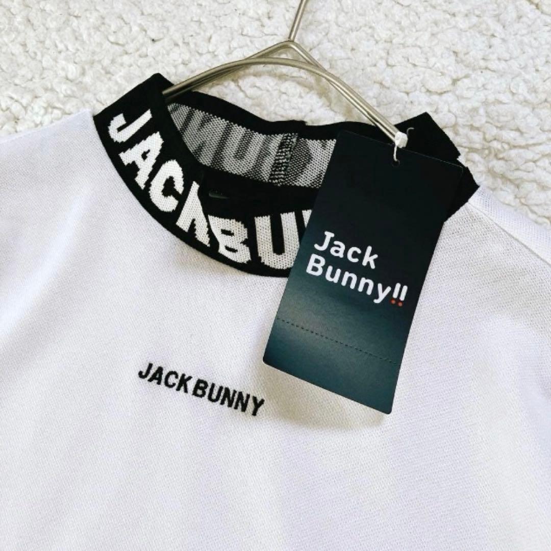 【新品L】Jack Bunny!! 人気 カノコ モックネック　長袖シャツ　2