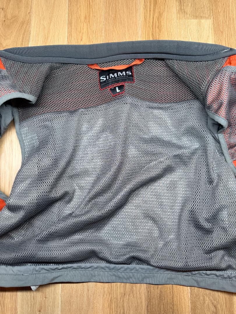 SIMMS ガイドベスト S18／US-L グレーカラー 26ポケット