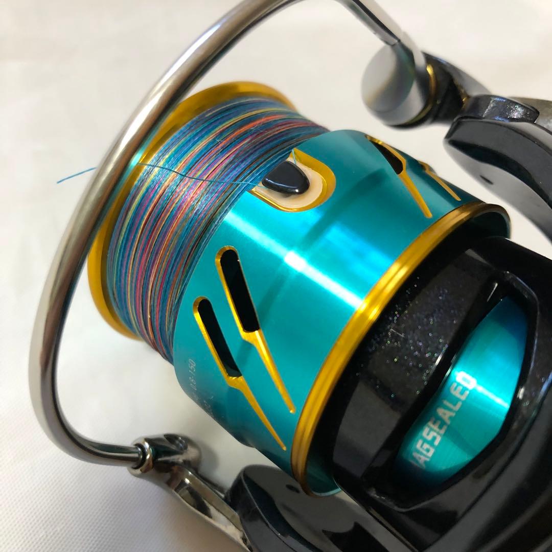 極美品　DAIWA ダイワ　17 エメラルダス　MX 2508PE-H ライン付