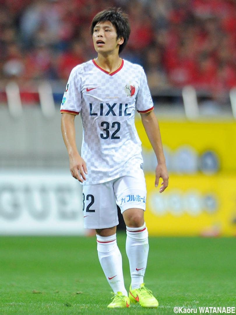 サッカー　鹿島アントラーズ 2014 杉本太郎 #32　ユニフォーム　日本代表