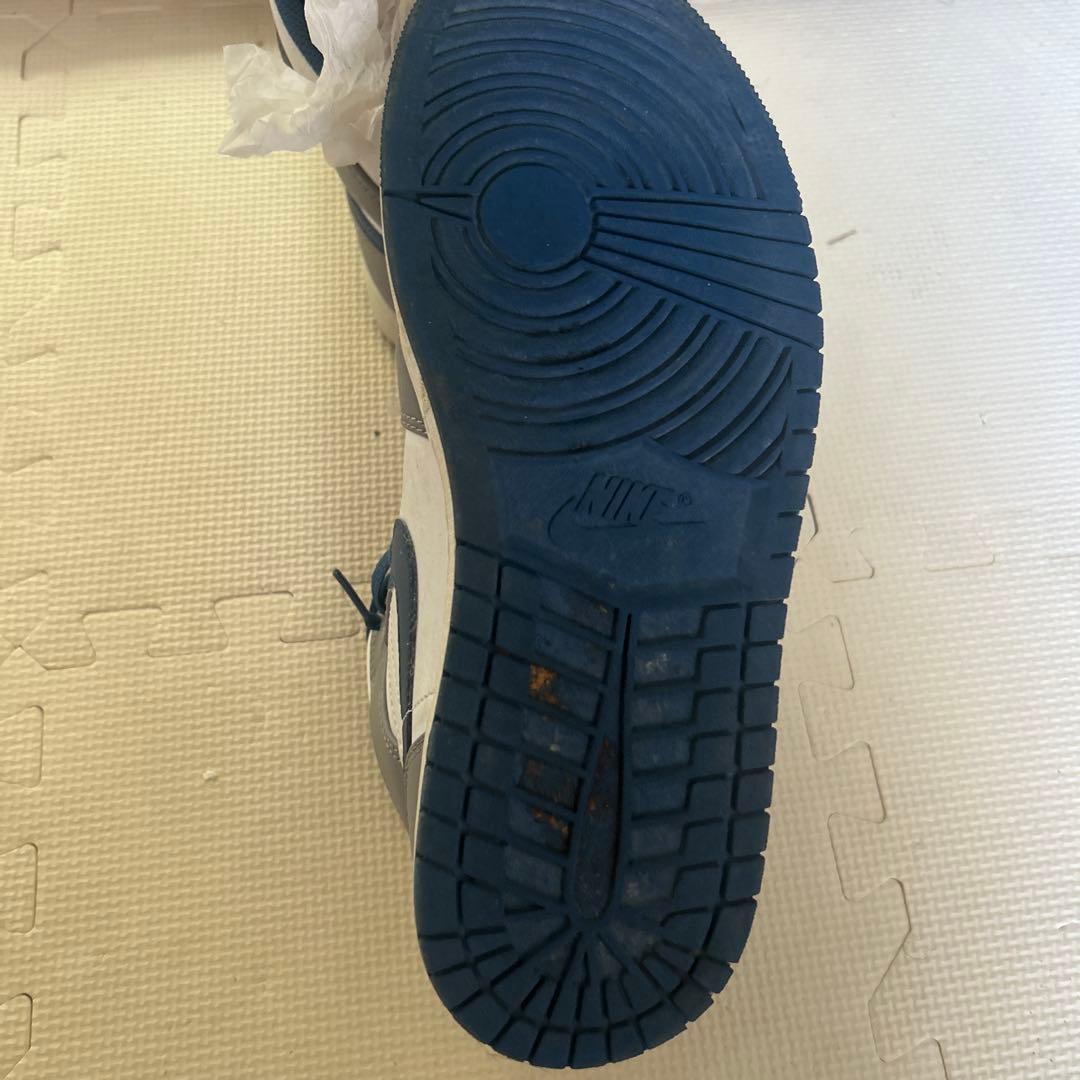 Air Jordan ハイカットシューズ グレー/ネイビー