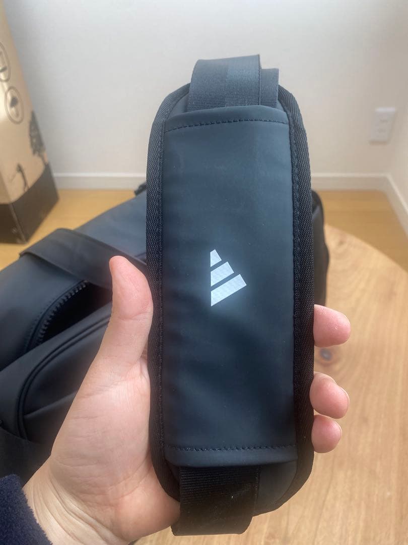 新品未使用 美品 adidas アディダス ゴルフ ボストンバック ブラック 黒