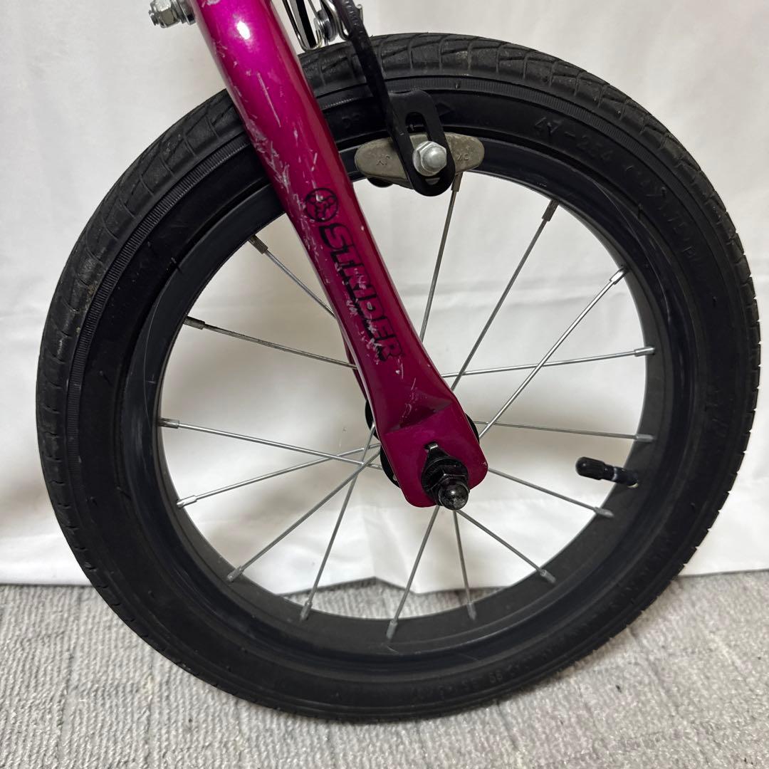 B137 STRIDER ストライダー 14X ピンク ペダル付 スタンド付