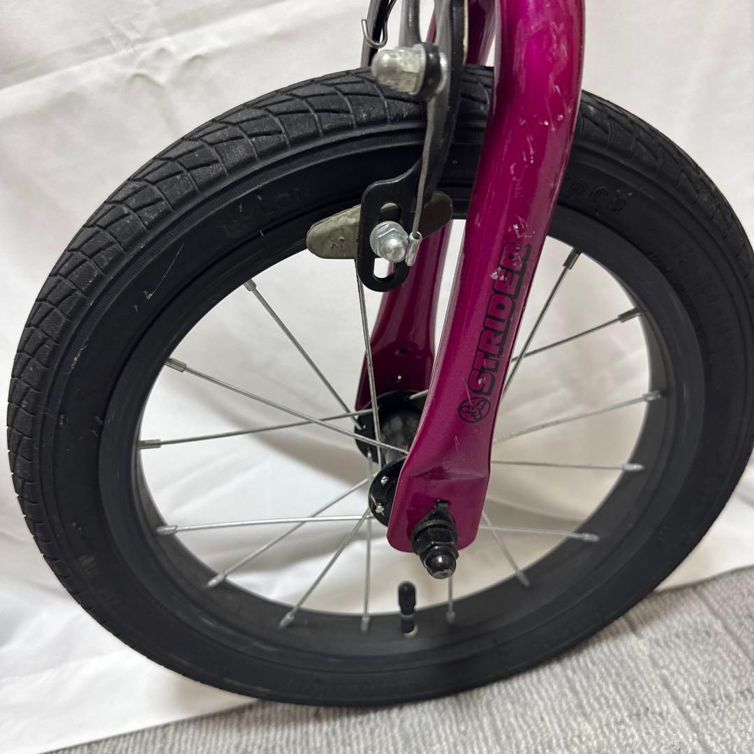 B137 STRIDER ストライダー 14X ピンク ペダル付 スタンド付