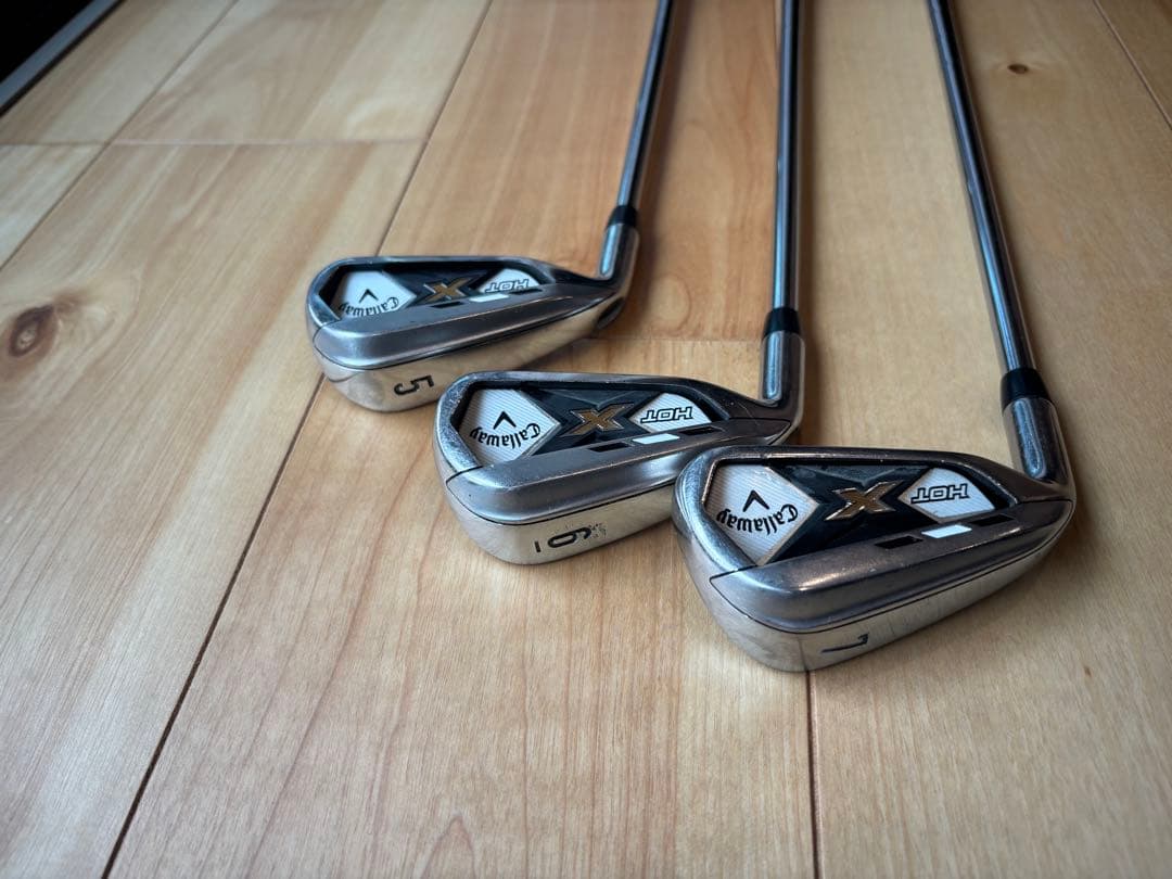Callaway X HOTメンズアイアンセット 7本セットレフティ