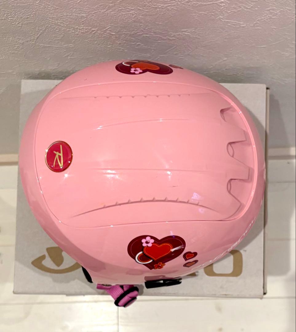 ピンク ハートデザイン ヘルメットxxs