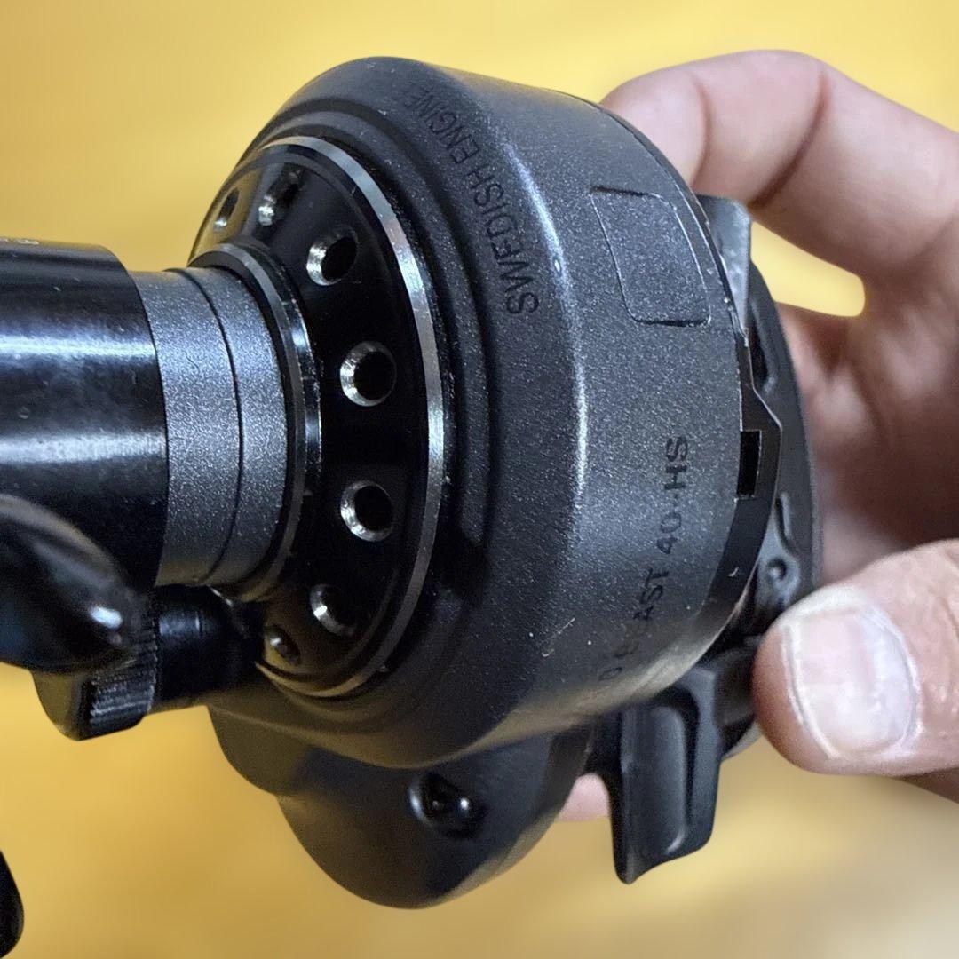 abugarcia revo beast ハイギア。バリアル100ミリ付き。