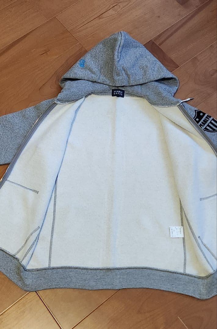 【美品】パーリーゲイツ size4 メンズフルジップパーカー