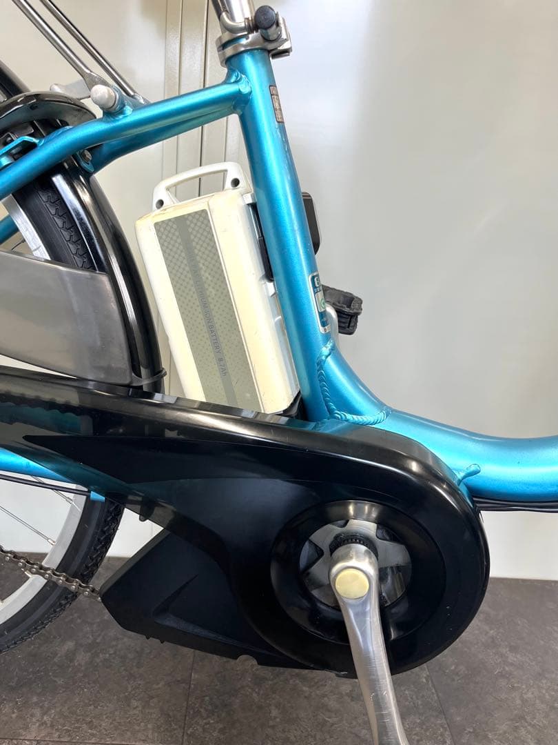 1年保証 ヤマハ　パスナチュラ　26インチ　街乗り　水色　電動アシスト自転車