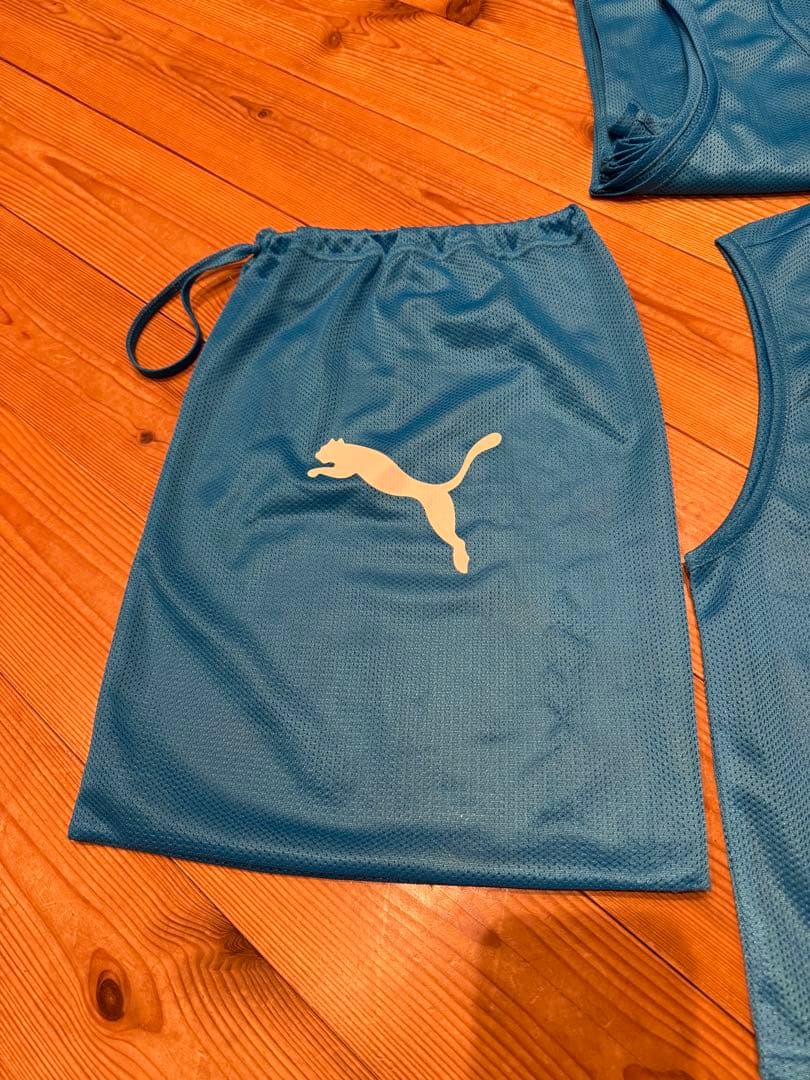 PUMA ビブス　スカイブルー