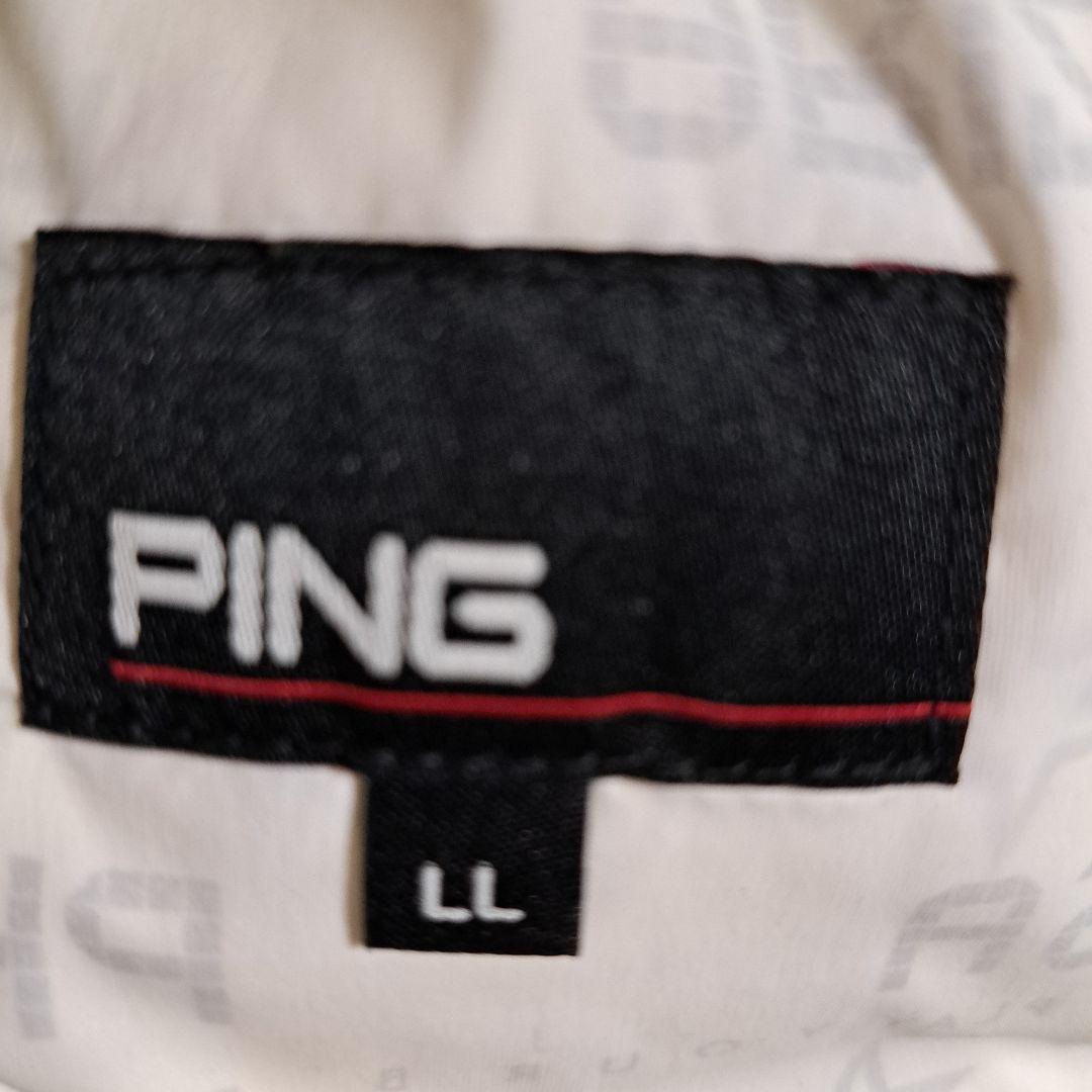 本日終了！新品タグ付き12800PING ホワイト ダウンジャケット