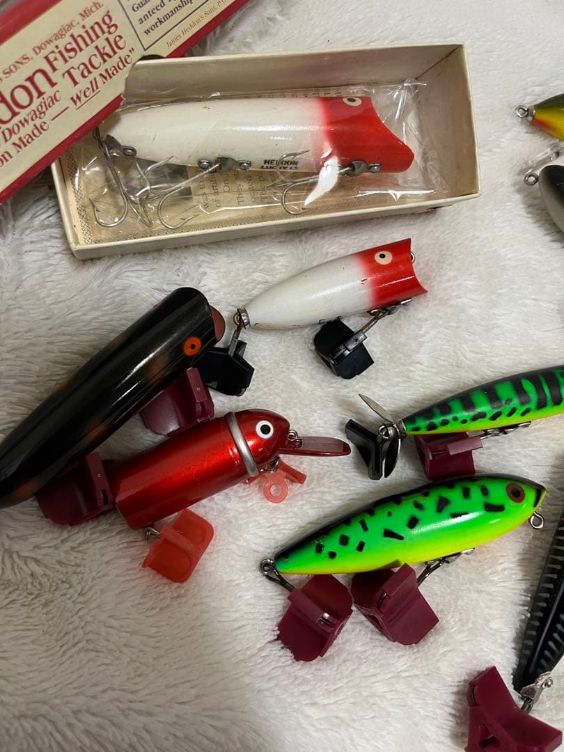 へドン ルアーセット HEDDON オールド トップウォーター