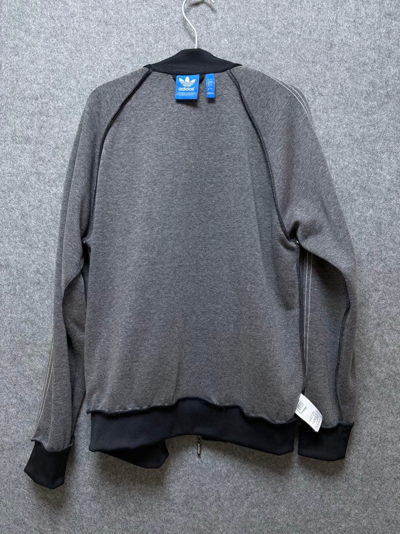 【ハル】adidas ジャージ上下セット 3本ライン　ブラック　XOサイズ