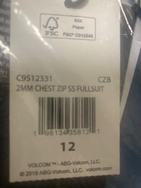 ボルコム ビッグボーイズ モジュレーター 2mm C9512331 CZB 12