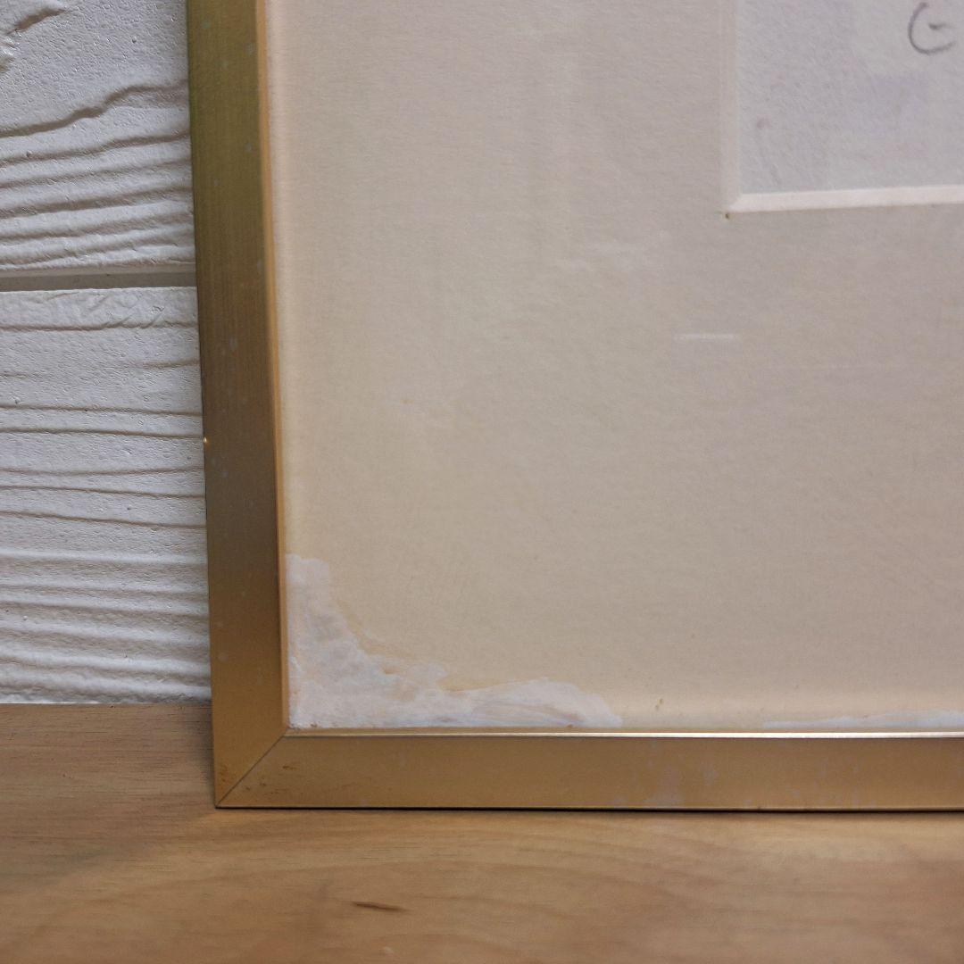 【真作】ベルナール・シャロワ「美しき女性と馬」リトグラフ EA版 額装 署名有