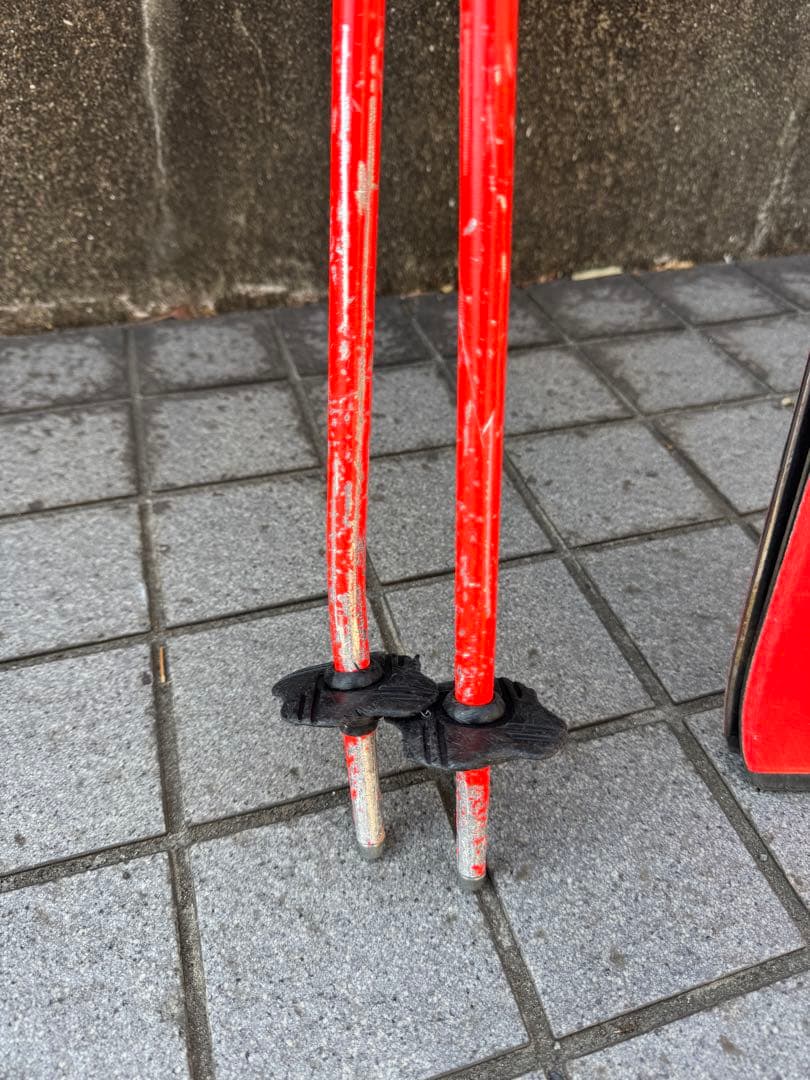 ATOMIC REDSTER J9 RS スキー板 140cm (ストック付)