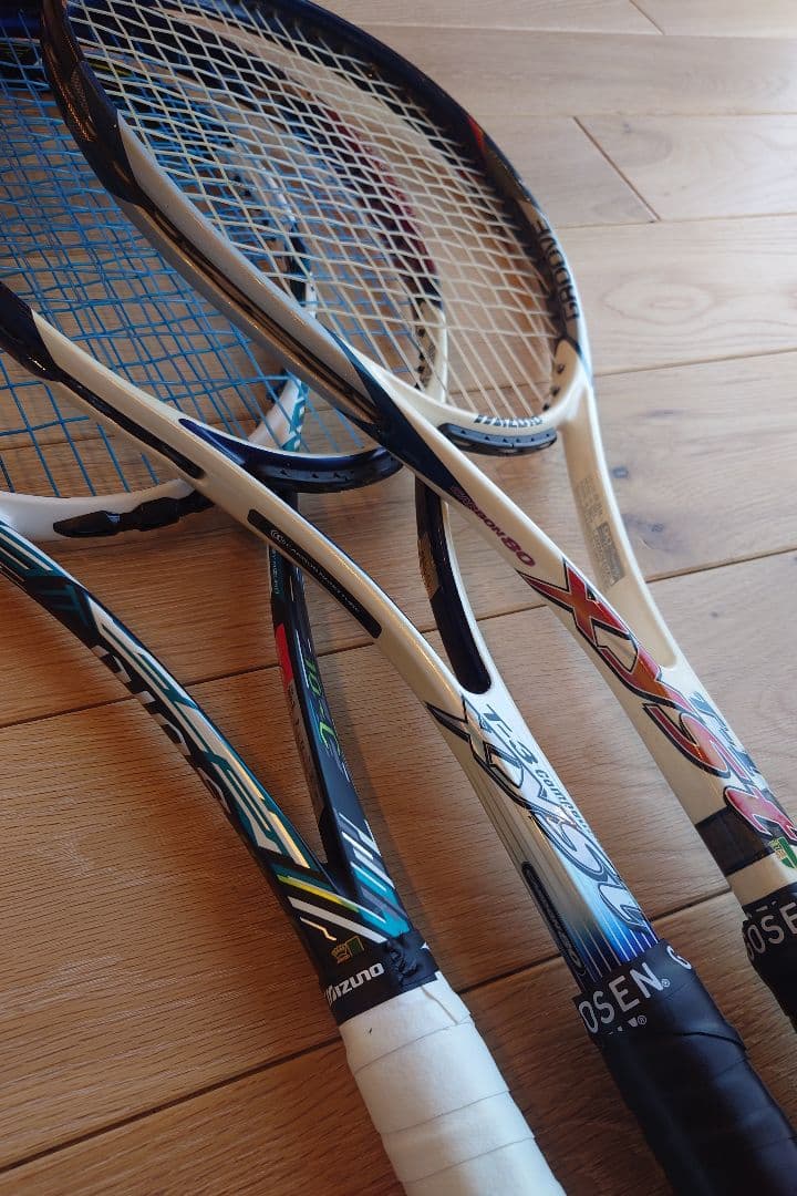 【良品】ミズノ　ソフト　テニス　ラケット　セット　◎値下げ依頼、交渉歓迎