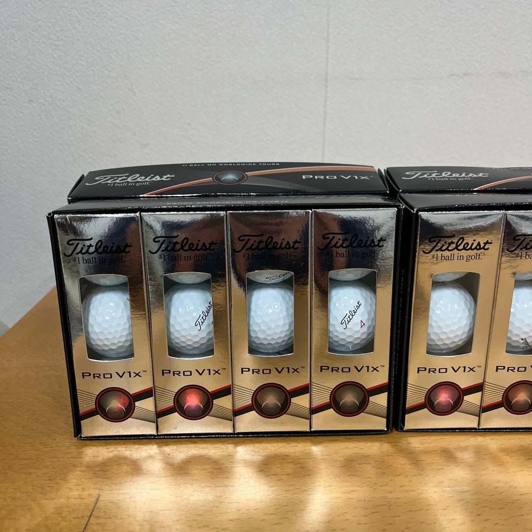 Titleist Pro V1x 27球+velocity6球 新品未使用