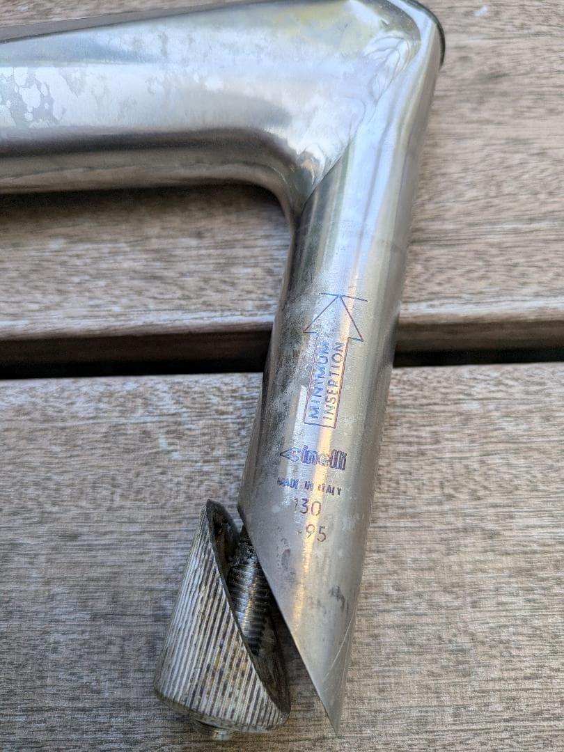 Cinelli Grammo チタン　スレッドステム　130ｍｍ