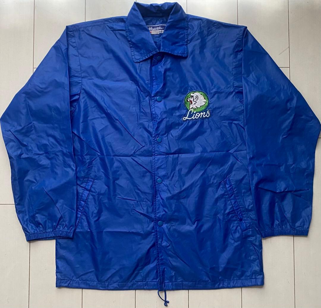 80s 90s 西武 ライオンズ lions mizuno nylon XL O