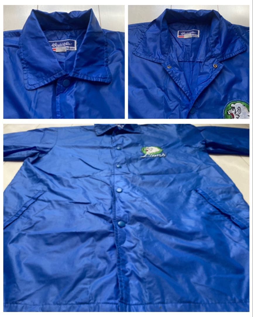 80s 90s 西武 ライオンズ lions mizuno nylon XL O