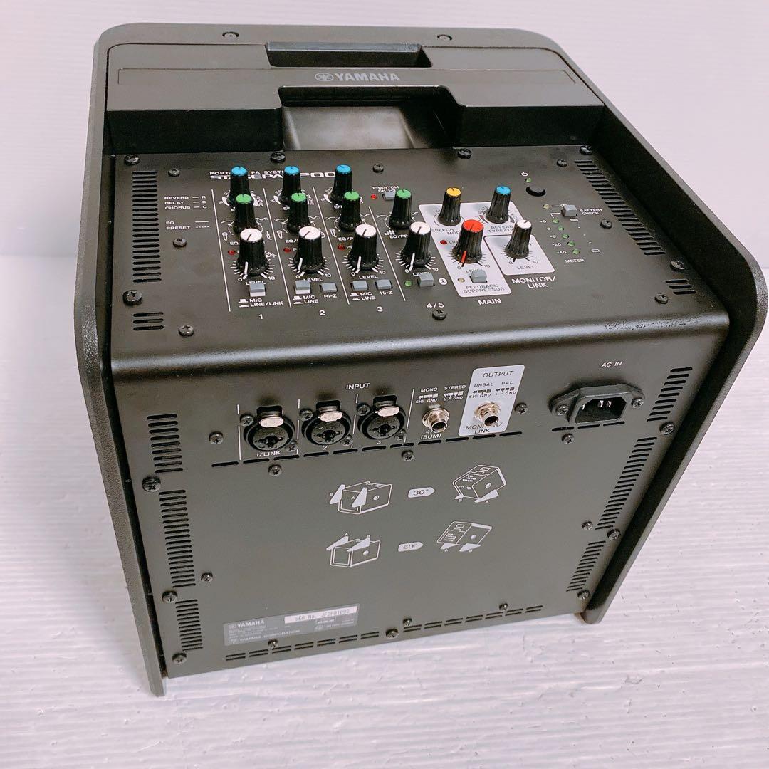 YAMAHA STAGEPAS200 Bluetooth対応 PAアンプ