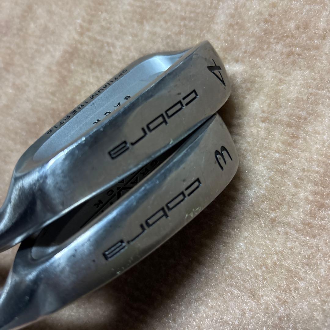 cobra コブラ 3番 4番 ロングアイアン 2本セット 3I 4I