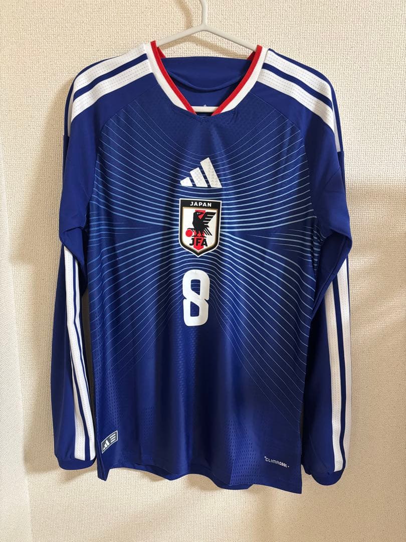 日本代表 長袖オーセンティックユニフォーム 日本Mサイズ 南野拓実