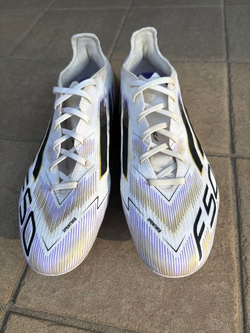 adidas F50 サッカーシューズ ホワイト/ブラック