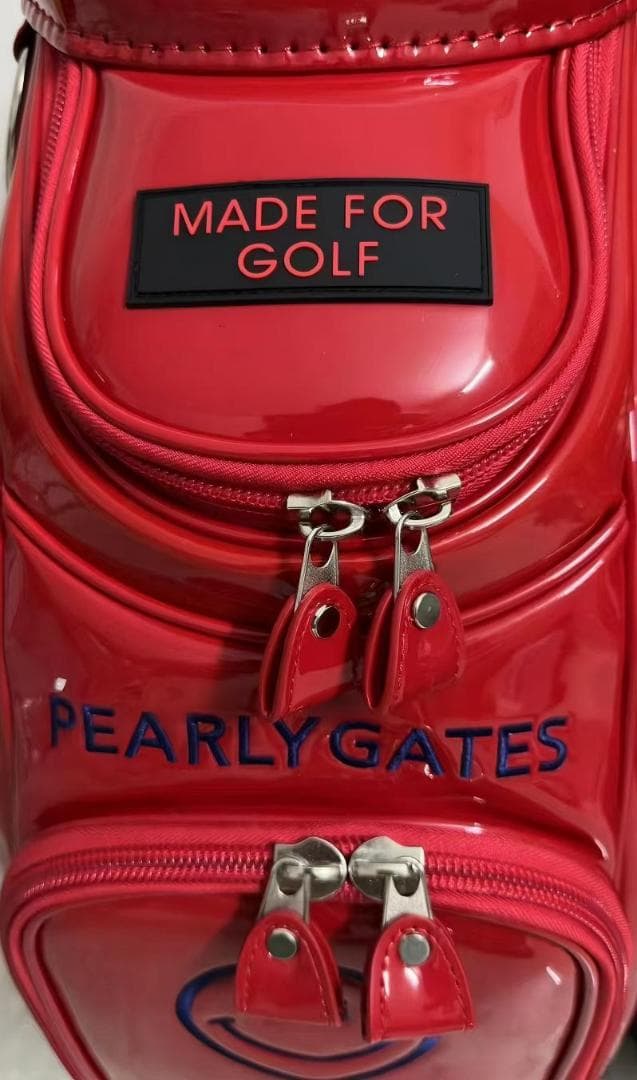 PEARLY GATES レッド キャディバッグ
