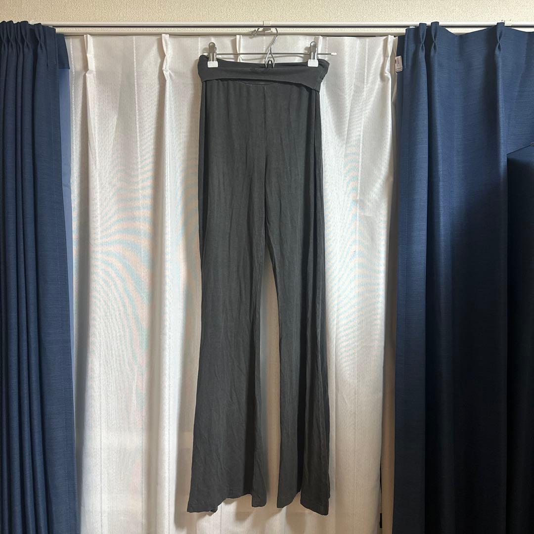 SALSATION サルセーション フレアパンツ ボトムス XS ダークグレー