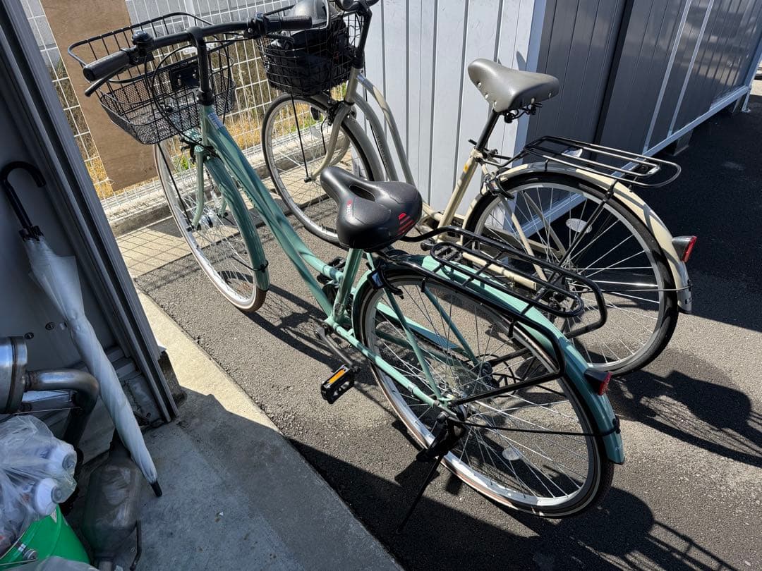 あさひ ミントグリーン シティサイクル 6段階変速