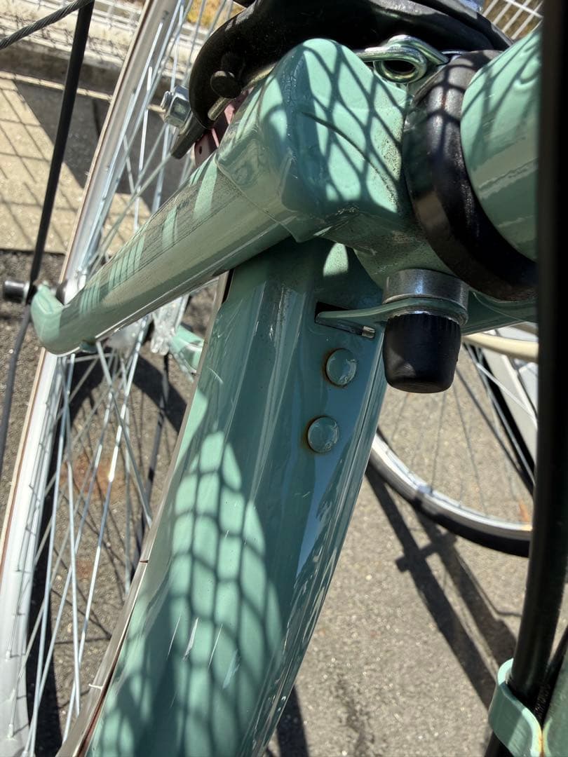 あさひ ミントグリーン シティサイクル 6段階変速