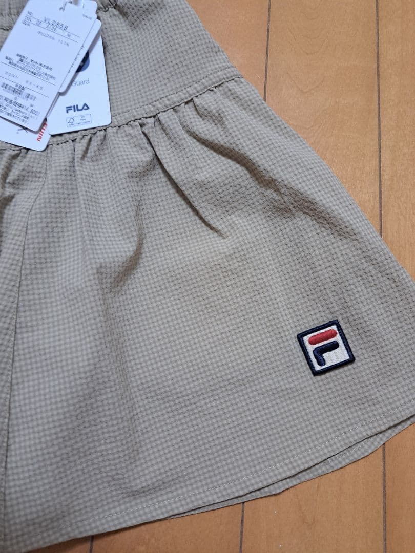 FILA テニススコートベージュ Mサイズ