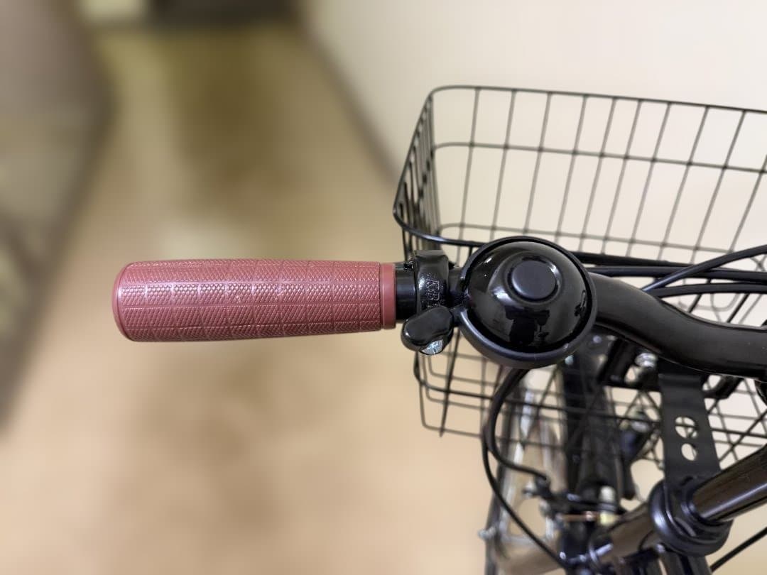 27インチ6段変速 シティサイクル 美品（黒）