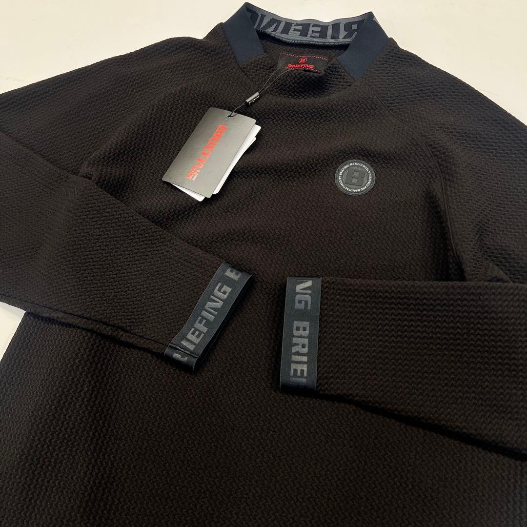 新品　BRIEFING CE THERMAL NECK LOGO ハイネックM