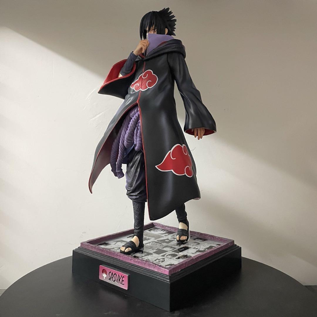 NARUTO ナルト　うちはサスケ　暁ver 高さ35cm 海外フィギュア