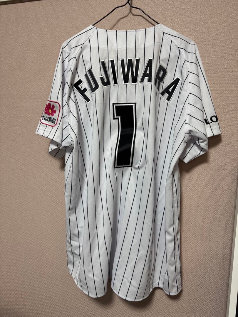 千葉ロッテマリーンズ 藤原選手 ユニフォーム L